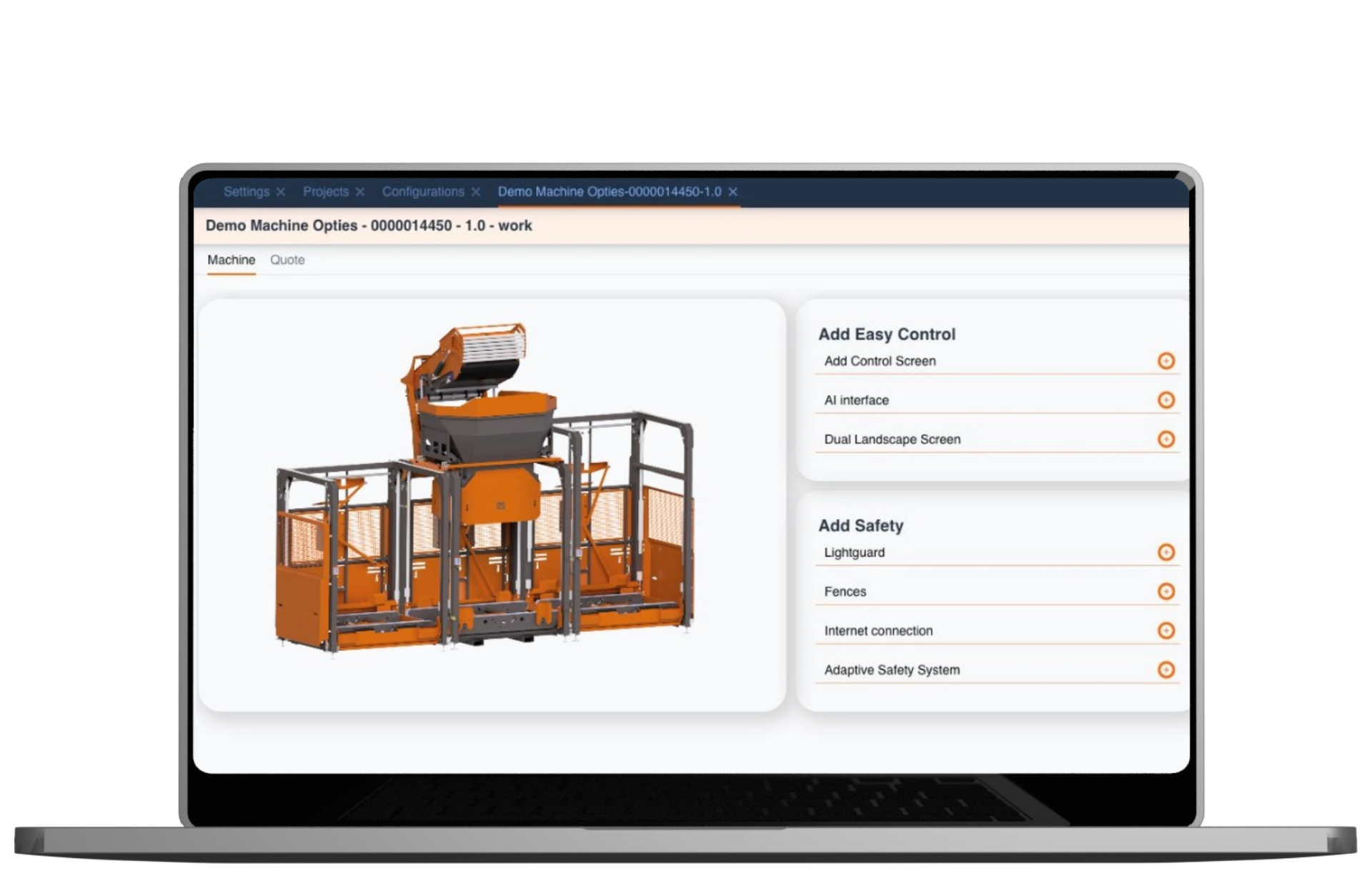 Merkato product configurator